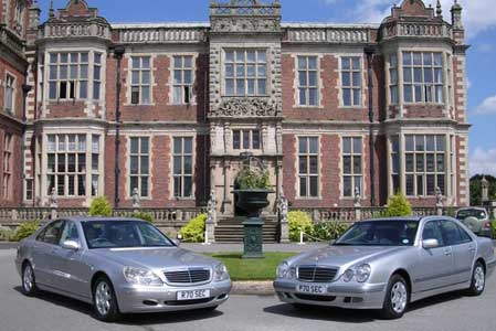 Two of the fleet at Crewe Hall